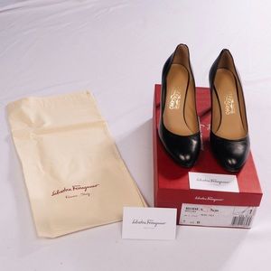 Ferragamo Black Heels